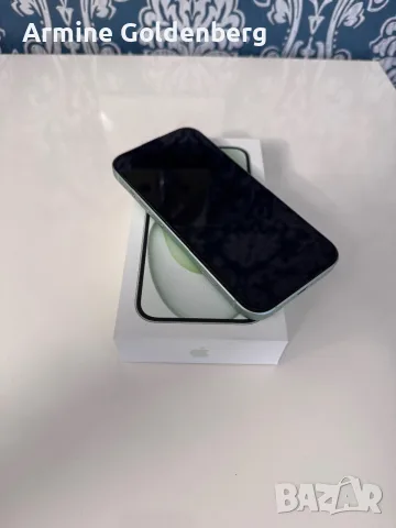 iPhone 15 128 GB Green с гаранция