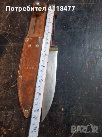Стар нож В.Търново, снимка 3 - Ножове - 54333932