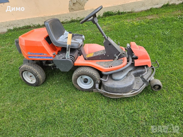 Трактор косачка Husqvarna, снимка 2 - Градинска техника - 54416172