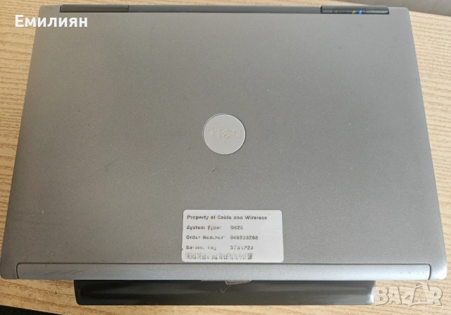 Dell D620, SSD, Сериен RS-232 порт, отлична батерия, снимка 3 - Лаптопи за работа - 54617735