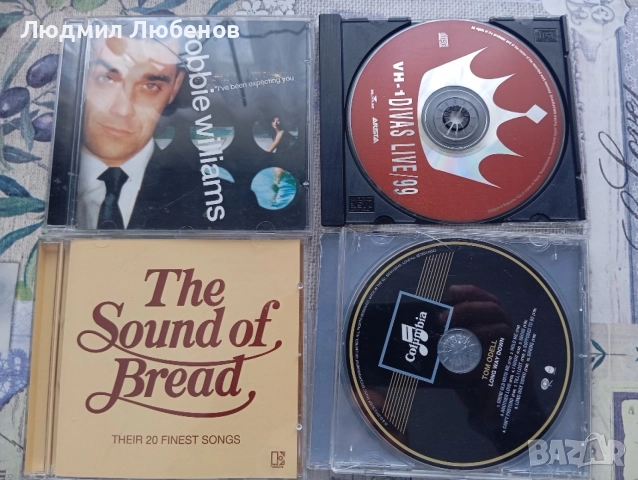 Лот от 4бр. cd дискове с музика