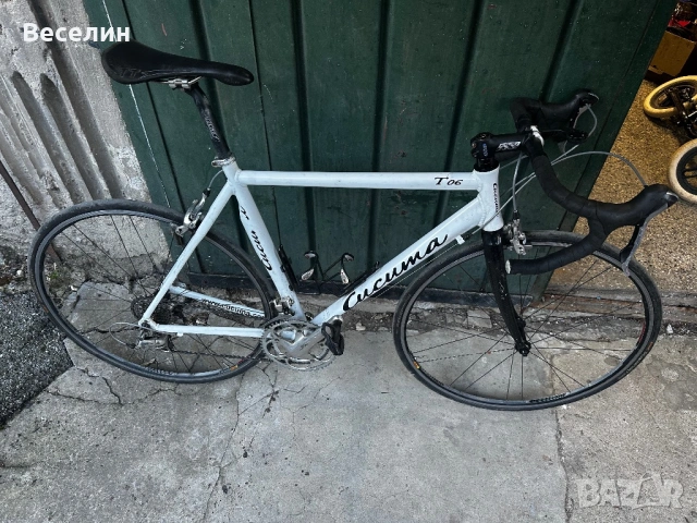 Олекотен немски шосеен велосипед Cucuma T06 (9.3 кг) – Размер 56 – Full Shimano Ultegra (2х10), снимка 2 - Велосипеди - 54544833