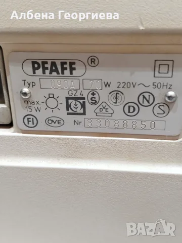 Метална шевна машина PFAFF hobbymatic 907 , снимка 9 - Шевни машини - 55613866