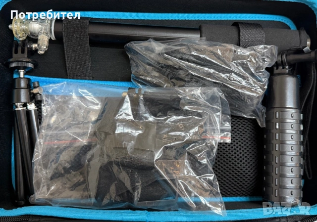 Оригинален Jivo Go Gear Комплект аксесоари за екшън спортна камера за GoPro Hero, снимка 12 - Чанти, стативи, аксесоари - 54906371