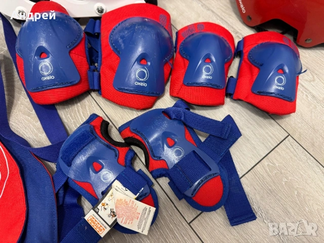 Ролери 28-30 +Каска+Протектори с чанта Oxelo, снимка 4 - Ролери, кънки - 54091655
