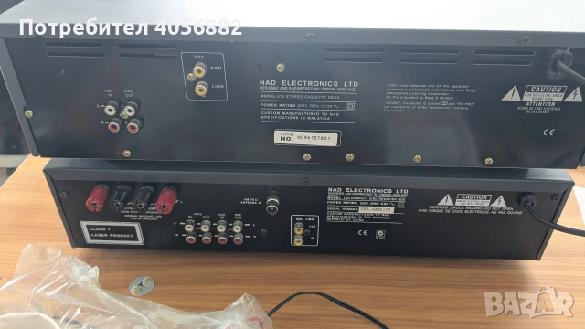 NAD 613 касетъчен дек и L40 ресивър със CD, снимка 8 - Ресийвъри, усилватели, смесителни пултове - 54946479