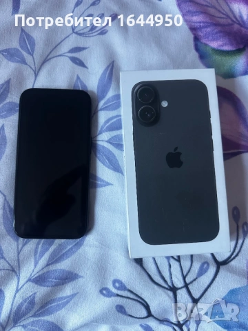 iPhone 16 128 GB 36 м. Гаранция