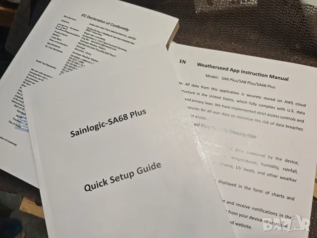 Метеорологична станция Sainlogic-SA68 Plus