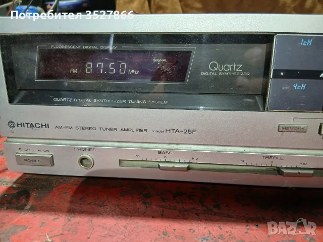 Ресийвър Hitachi HTA 25F, снимка 4 - Ресийвъри, усилватели, смесителни пултове - 55683891