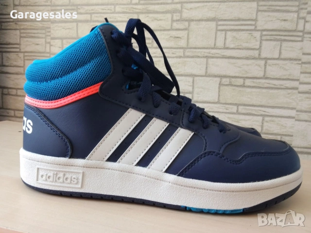 Кецове adidas hoops mid 3.0 k GW0400, 38, Син 