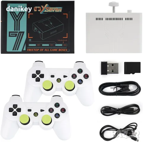 Ретро конзола за игри Y7 Retro Game Console – 64GB (Чисто нова)