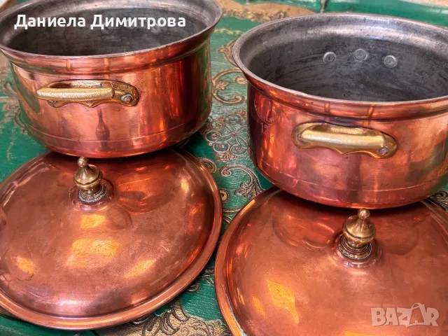 Два броя масивни малки тенджерки Original Schwabenland, снимка 6 - Други ценни предмети - 55654061
