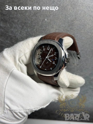 Patek Philippe Aquanaut Travel Time Мъжки Часовник С Автоматичен Механизъм Код Chronolux22, снимка 2 - Мъжки - 55079381