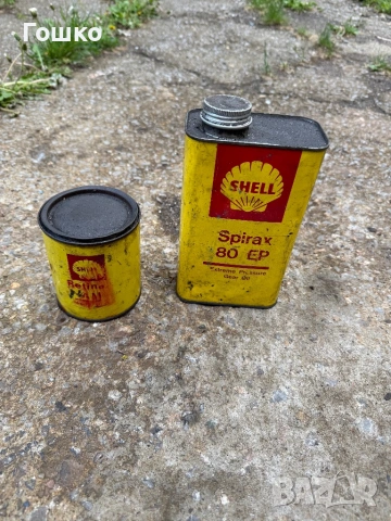Кутия от масло и грес Shell
