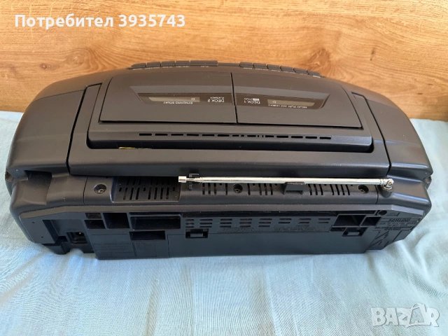 Panasonic RX-DT37 boombox , снимка 7 - Радиокасетофони, транзистори - 54846747
