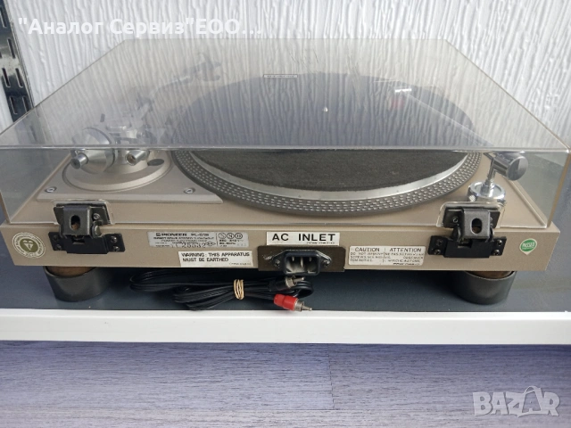 Грамофон PIONEER PL-518, снимка 11 - Грамофони - 54212266