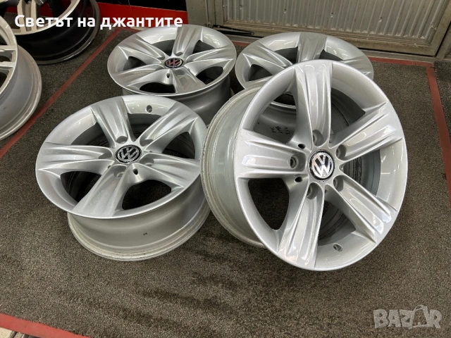 Джанти 16 Цола 5х120 VW T5 T6 Transporter Caravele Multivan , снимка 6 - Гуми и джанти - 53150050