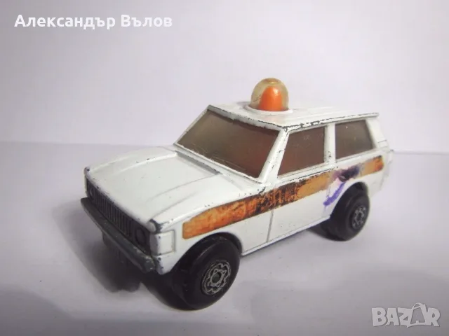 Стара Метална Количка Range Rover Matchbox Rolamatics Lesney, снимка 8 - Колекции - 55650211