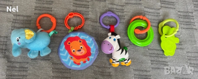 Плюшени и бебешки  играчки дрънкалки
