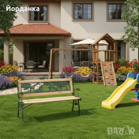 Градинска пейка за деца 