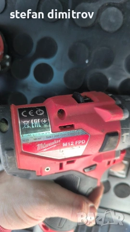 Milwaukee M12 FID-0 ударен импакт +Milwaukee M12 FPD-0, 44 Nm Milwauke ударен безчетков винтоверт , снимка 4 - Винтоверти - 54082441