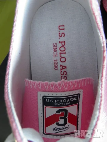 U.S. Polo Assn. Rory Sneakers нови оригинални дамски гуменки Uk6/39, снимка 5 - Кецове - 55459748