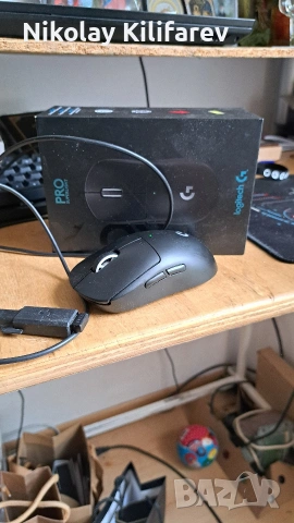 Мишка Logitech G Pro X Superlight , снимка 3 - Клавиатури и мишки - 54773014