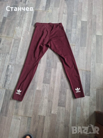 ригинален клин Adidas Originals Trefoil, бордо/вишна, размер M (UK 12 / D 38)