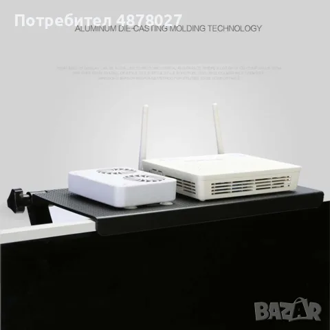 Практична сгъваема поставка за рутер, дистанцианно или ТВ приемник/ Материал - ABS пластмаса; Цвят -, снимка 9 - Приемници и антени - 55494553