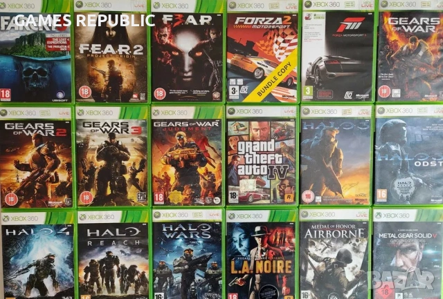 ТОП игри съвместими с XBOX One/One S/One X/Series X/XBOX 360/XSS/XSX