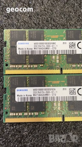 64GB (2x32GB) DDR4 Samsung PC4-2666V (2666Mhz,CL-22,1.2V), снимка 2 - RAM памет - 55637777