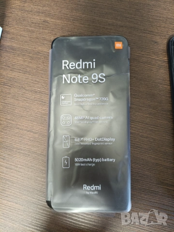 Телефон Redmi Note 9S Interstellar Grey, 4GB RAM, 64GB ROM, снимка 7 - Xiaomi - 54066260