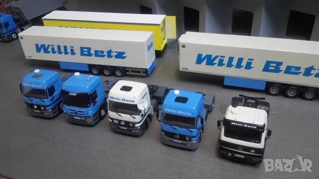 Метален модел полуремарке Willi Betz 1:50