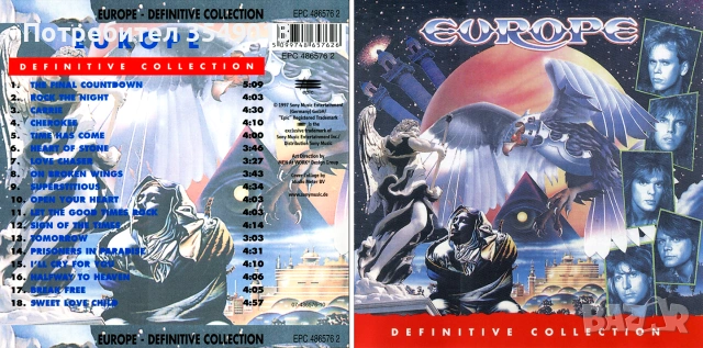 CD / ЦД компакт диск - Europe – Rock The Night-The Very Best Of Europe - 2004 [2 CD], снимка 13 - CD дискове - 54873535