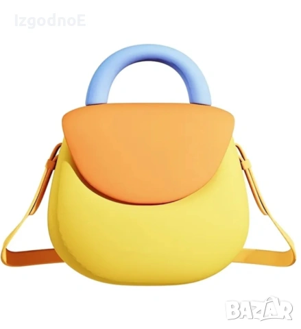 Страхотна лятна чанта от EVA жълта чанта 