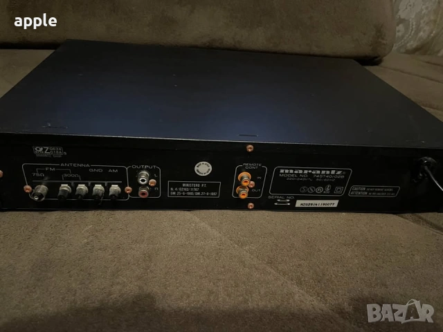 Тунер Marantz 74st-Отличен, снимка 5 - Ресийвъри, усилватели, смесителни пултове - 55108865
