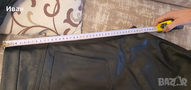 Кожен мото панталон, снимка 3 - Панталони - 54063134