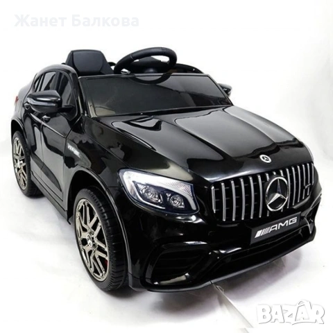Акумулаторен джип Mercedes GLC63 COUPE 4X4 с меки гуми 12V, снимка 9 - Детски велосипеди, триколки и коли - 55061310