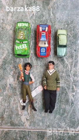 5 бр. Стари играчки Колички и други