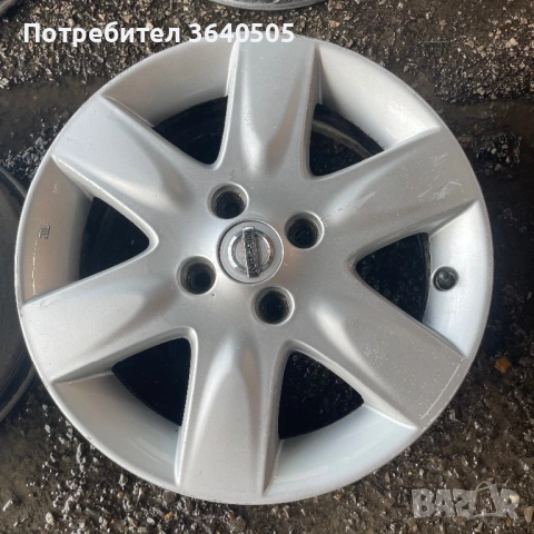 4/100/15 nissan micra, снимка 2 - Гуми и джанти - 54531114
