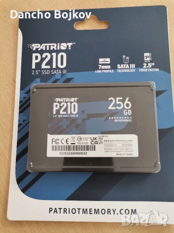 SSD PATRIOT 256GB