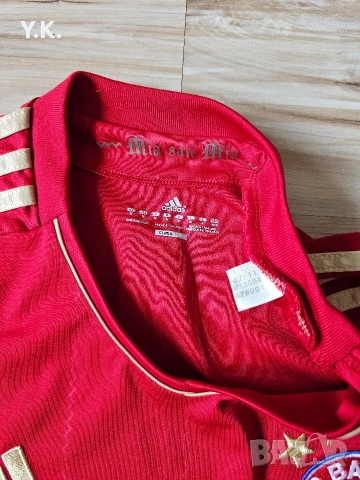 Оригинална мъжка тениска Adidas Climacool x F.C. Bayern Munchen / Season 11-12 (Home), снимка 4 - Тениски - 55133525