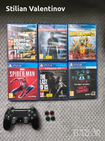 Игри за PS4, VR за PS4 и волан за PS4,5