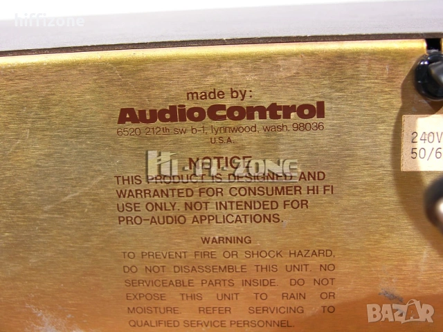 ЕКВАЛАЙЗЕР   Audio control c-25 , снимка 11 - Еквалайзери - 55047277