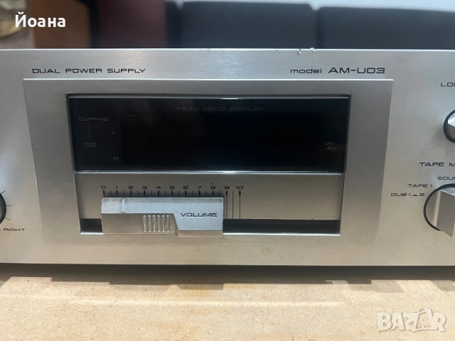 AKAI AM U-03, снимка 4 - Ресийвъри, усилватели, смесителни пултове - 54586006