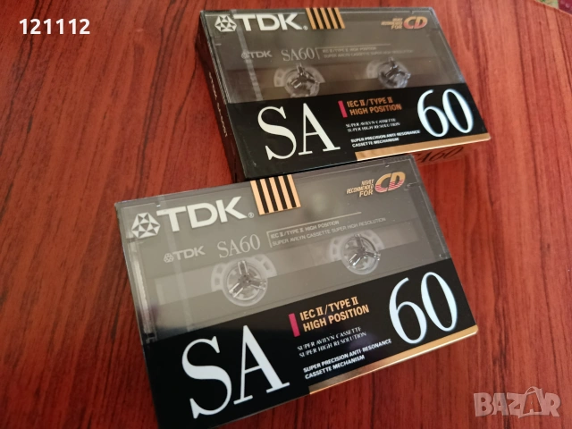 Аудио касета TDK SA 60.