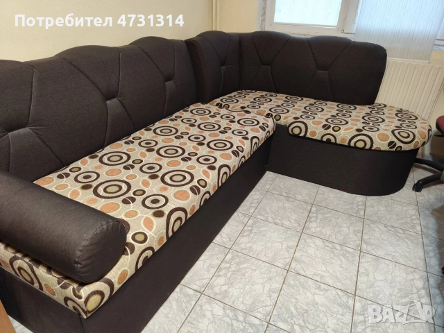 Диван ъглов и за спане 190/170 см