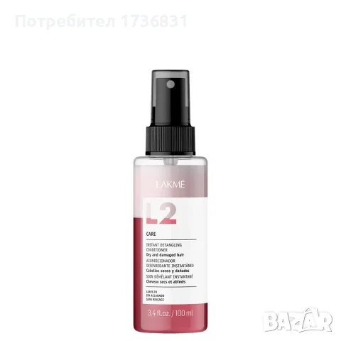 Lakme Спрей балсам за незабавно разплитане за суха и изтощена коса