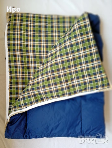 Оригинален зимен, пухен спален чувал на Textilkombinat Liberec
