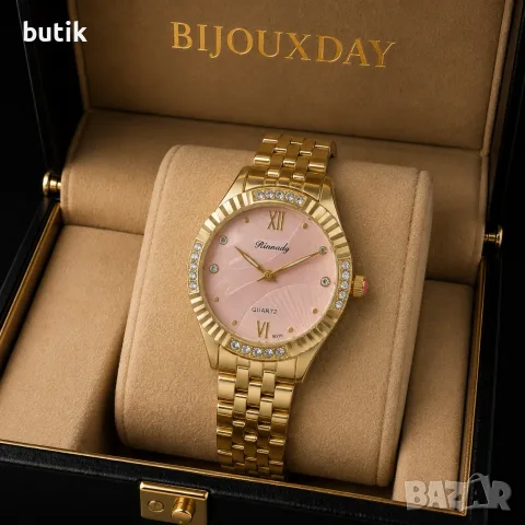 Дамски часовник Rinnandy Gold Pink